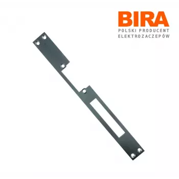 HARTTE OK-P4 barra piatta lunga per apriporta elettrico, 3 mm, aperta