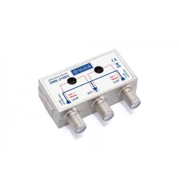 TELMOR ZWR-210DC diplexer / combiner per antenna