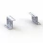SAFE base di montaggio universale per motorizzazioni per cancelli scorrevoli / set di 4 staffe angolari ASM150-2