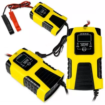 Volt Polska caricabatterie automatico 12V 4A / 6V 2A LCD