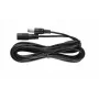 ESPE cavo di estensione alimentazione DC 5.0m 2x0.5mm² connettore maschio DC a connettore femmina DC 2.1x5.5mm nero