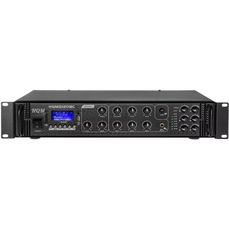 HQM 3135 amplificatore radio FM/MP3/BLUETOOTH 120W