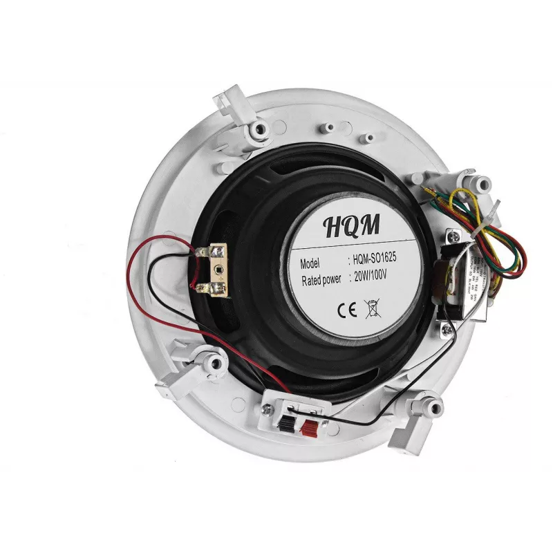HQM HQM-SO1625 altoparlante da soffitto 20W 100V bianco