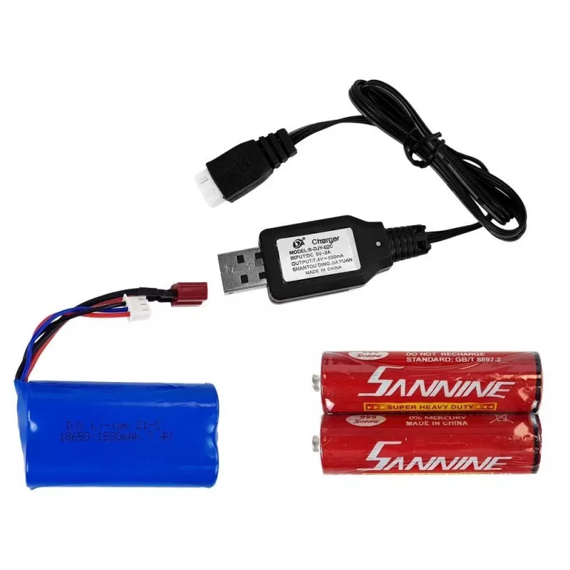 LEAN TOYS Rally Car radiocomandata blu 2.4G 1:18 35km/h