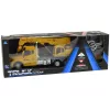 LEAN TOYS camion con gru radiocomandato Pilot 2.4G luci suoni giallo