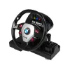 LEAN TOYS BMW M3 radiocomandata bianca 2.4G volante Pilot 1:18 suoni luci