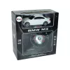 LEAN TOYS BMW M3 radiocomandata bianca 2.4G volante Pilot 1:18 suoni luci