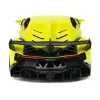 LEAN TOYS Radiocomando Lamborghini Veneno giallo 2,4 GHz volante auto RC con suono e luce