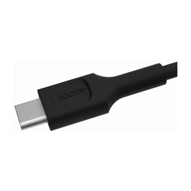 Green Cell PowerStream cavo USB-C a USB-C 100W, 0,3 m, nero