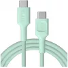 Green Cell PowerStream cavo USB-C a USB-C 100W 2m verde menta