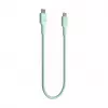 Green Cell PowerStream cavo USB-C a USB-C 100W 2m verde menta