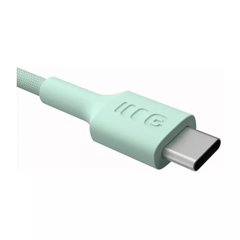 Green Cell PowerStream cavo USB-C a USB-C 100W 2m verde menta