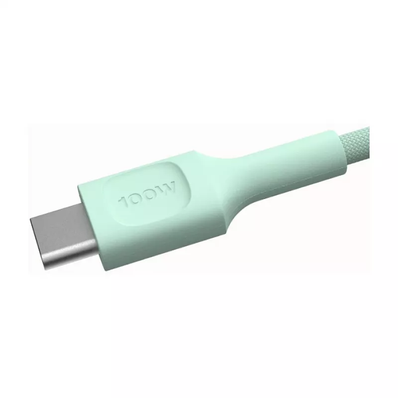 Green Cell PowerStream cavo USB-C a USB-C 100W 2m verde menta