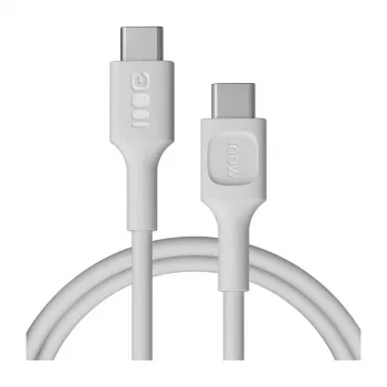 Green Cell PowerFlex cavo ricarica rapida USB-C a USB-C 100W bianco 1,2m