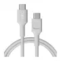 Green Cell PowerFlex cavo ricarica rapida USB-C a USB-C 100W bianco 1,2m
