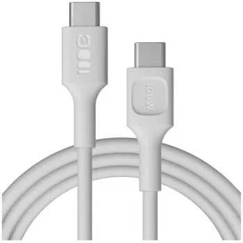 GREEN CELL PowerFlex cavo USB-C a USB-C 2m 100W PD bianco neve