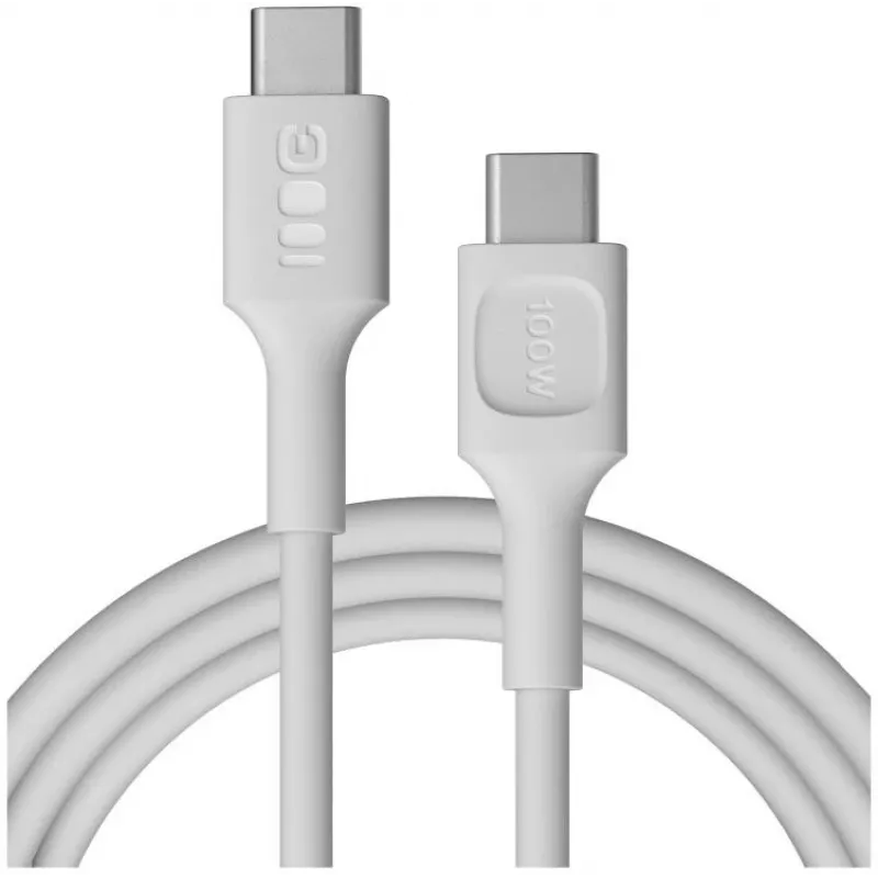 GREEN CELL PowerFlex cavo USB-C a USB-C 2m 100W PD bianco neve