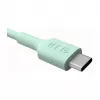 Green Cell PowerFlex cavo ricarica rapida USB-C a USB-C 100W 0,3m verde menta