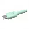 Green Cell PowerFlex cavo ricarica rapida USB Type-C a USB Type-C 100W verde menta 1,2m