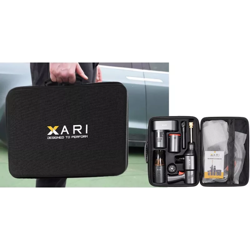 XARI Smart Kit XP1 set auto wireless modulare - trasmettitore FM Bluetooth e caricabatterie USB