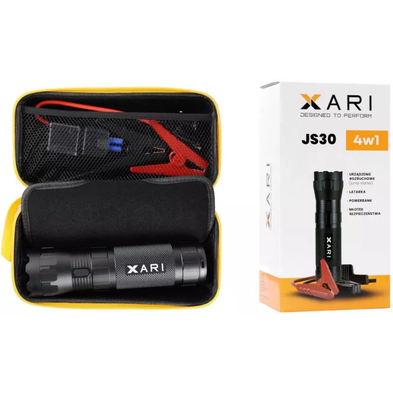 XARI Jump Starter PS-D30 Plus 3000A 20000mAh 12V avviatore d'emergenza con torcia LED