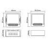 OXT T264 modulo relè smart mini 4 canali ZigBee 3.0 Tuya