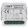 OXT modulo relè mini 2 canali senza neutro ZigBee TUYA T272