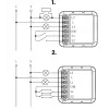 OXT modulo relè mini 2 canali senza neutro ZigBee TUYA T272