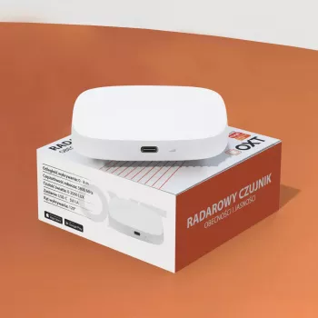 OXT T155 sensore di presenza radar a onde millimetriche 24GHz con sensore di luminosità, USB WiFi Tuya Smart