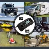 ZENWIRE JMD-10 Caricabatterie intelligente per auto 12V 24V 10A con funzione di riparazione