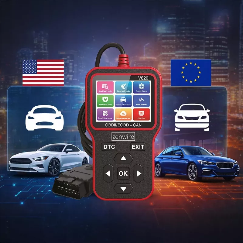 ZENWIRE V620 OBD2 ELM327 interfaccia CAN scanner diagnostico