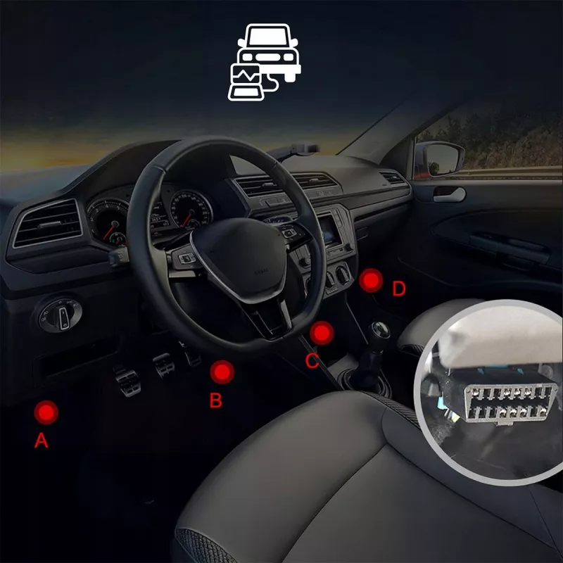 ZENWIRE V620 OBD2 ELM327 interfaccia CAN scanner diagnostico