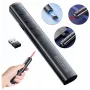 ZENWIRE S9 Puntatore laser USB per presentazioni, 2,4 GHz, laser rosso, nero