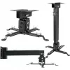 ZENWIRE Supporto universale per proiettore da soffitto/parete nero 13kg