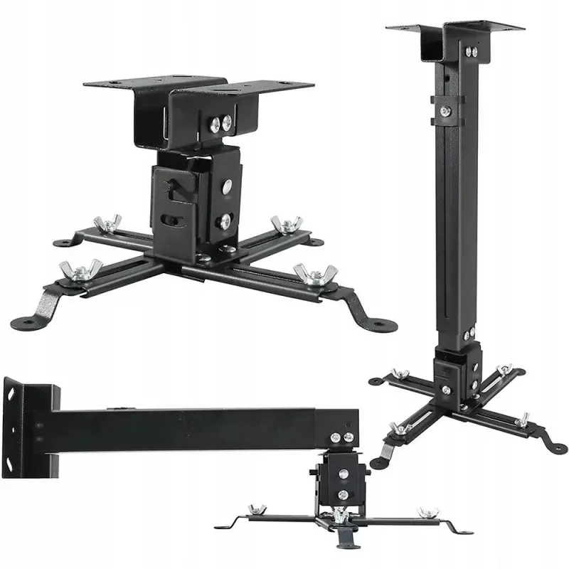 ZENWIRE Supporto universale per proiettore da soffitto/parete nero 13kg