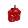 LEAN TOYS Camion dei pompieri con scala girevole estensibile, R/C, suono, luce, sirena