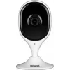 BCS LINE BCS-L-SHOME01 Telecamera Wi-Fi da interno 2MP, Full HD 1080p, visione notturna, audio bidirezionale, bianco