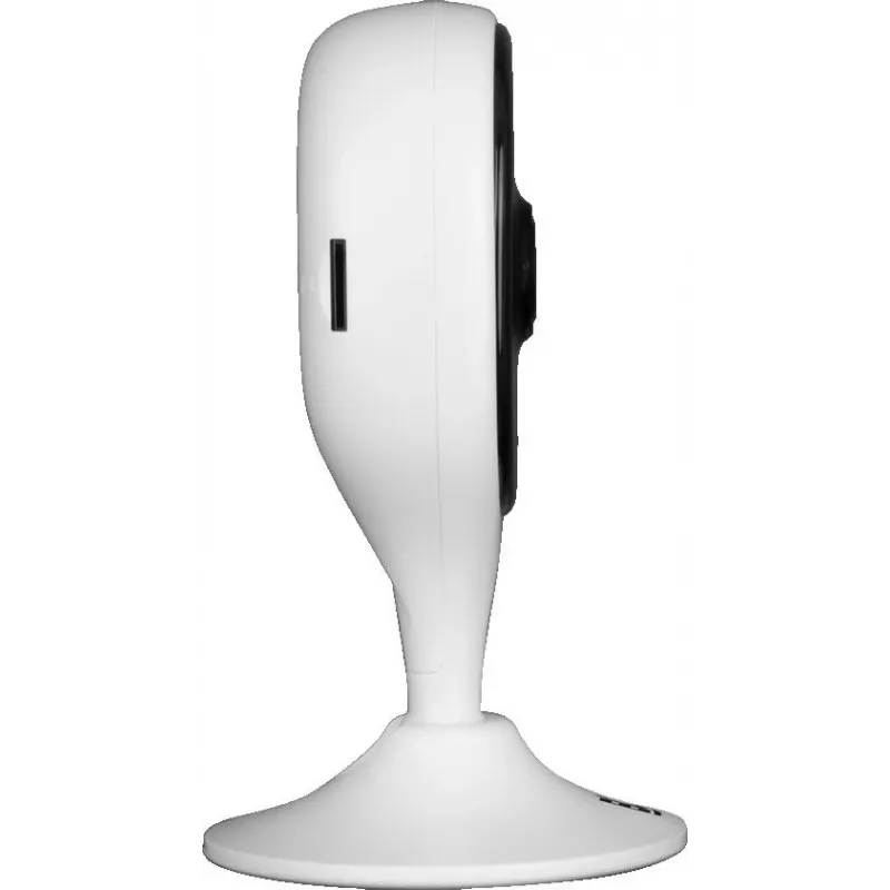 BCS LINE BCS-L-SHOME01 Telecamera Wi-Fi da interno 2MP, Full HD 1080p, visione notturna, audio bidirezionale, bianco