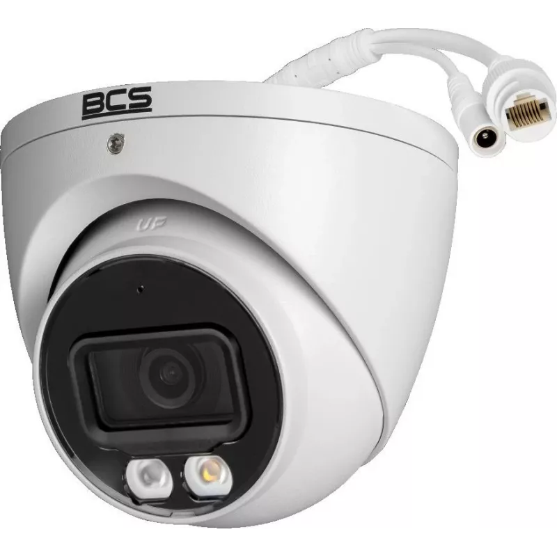 BCS LINE BCS-L-EIP16FCR3L3-Ai1 Telecamera IP turret 6MP con IA, 2,8 mm, PoE