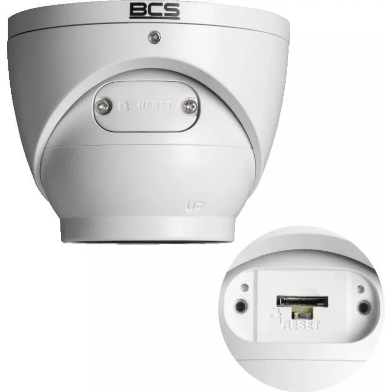 BCS LINE BCS-L-EIP16FCR3L3-Ai1 Telecamera IP turret 6MP con IA, 2,8 mm, PoE