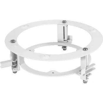 BCS LINE Supporto a soffitto BCS-L-UWS3 per telecamere dome, bianco, lega di alluminio