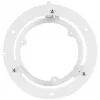 BCS LINE Supporto a soffitto BCS-L-UWS3 per telecamere dome, bianco, lega di alluminio