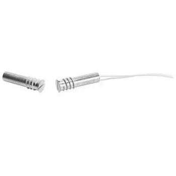 SATEL K-3 Sensore magnetico a contatto in metallo da parete (NC, distanza 20 mm, cavo 1 m) grigio/argento