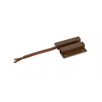 SATEL S-1 BR Sensore magnetico a contatto da parete (marrone) con protezione antimanomissione