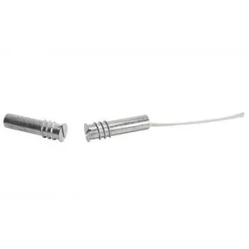 SATEL K-3 2E Sensore magnetico a contatto da parete con resistenze DEOL, contenitore in metallo, grigio