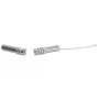 SATEL K-3 2E Sensore magnetico a contatto da parete con resistenze DEOL, contenitore in metallo, grigio