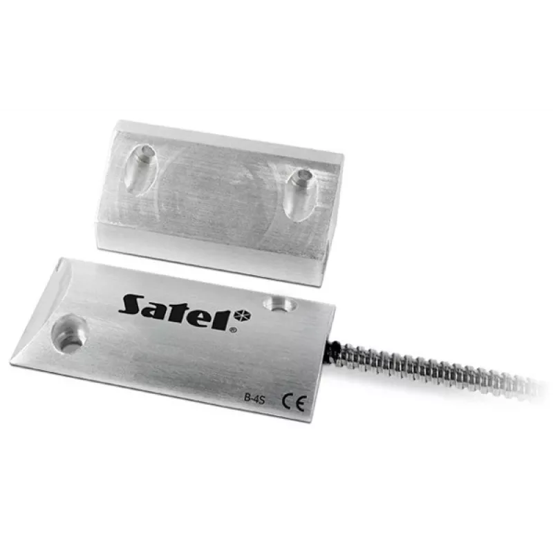 SATEL B-4S contatto magnetico per porte da garage, montaggio a parete, NC, IP67, metallo