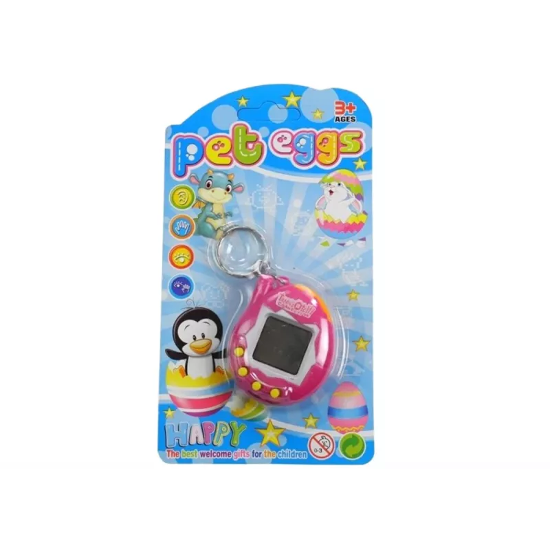 LEAN TOYS Tamagotchi rosa gioco elettronico per animali