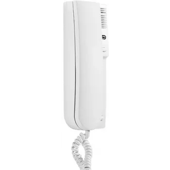 Laskomex LY-8M Citofono digitale bianco con LED di segnalazione chiamata, regolazione del volume, apriporta