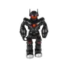 LEAN TOYS Robot interattivo con funzione di camminata, suono e luce, Nero